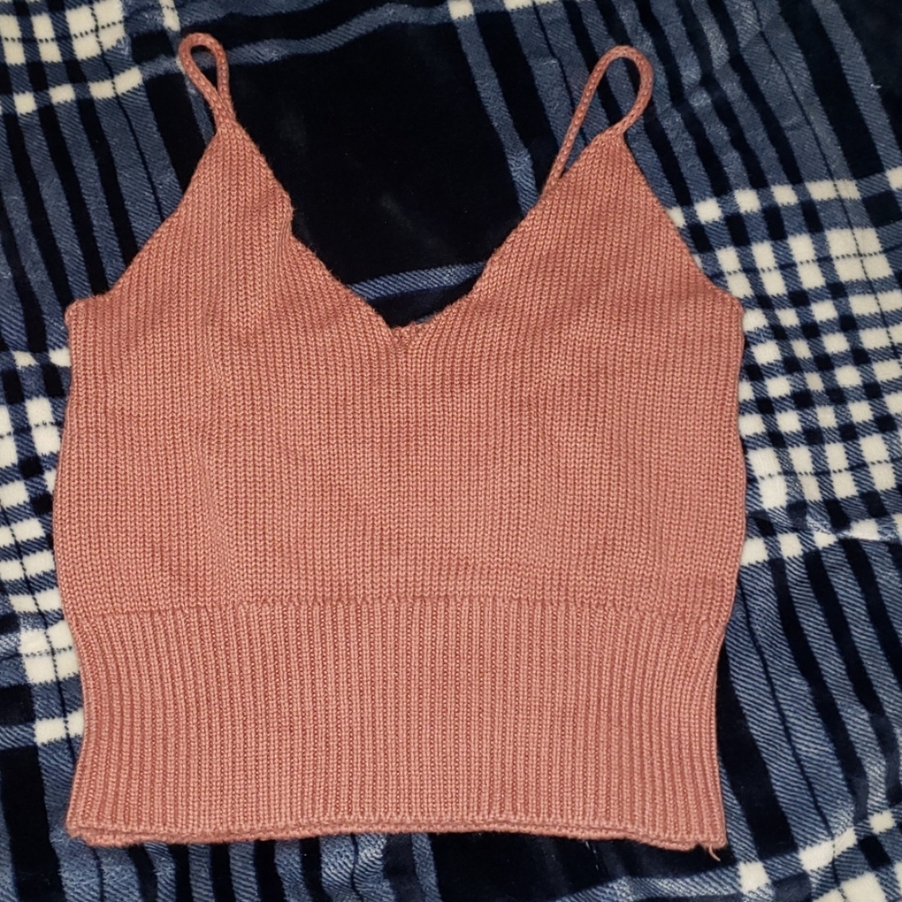 Pretty pink tank top